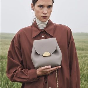 Polene Number One Mini should bag, grey